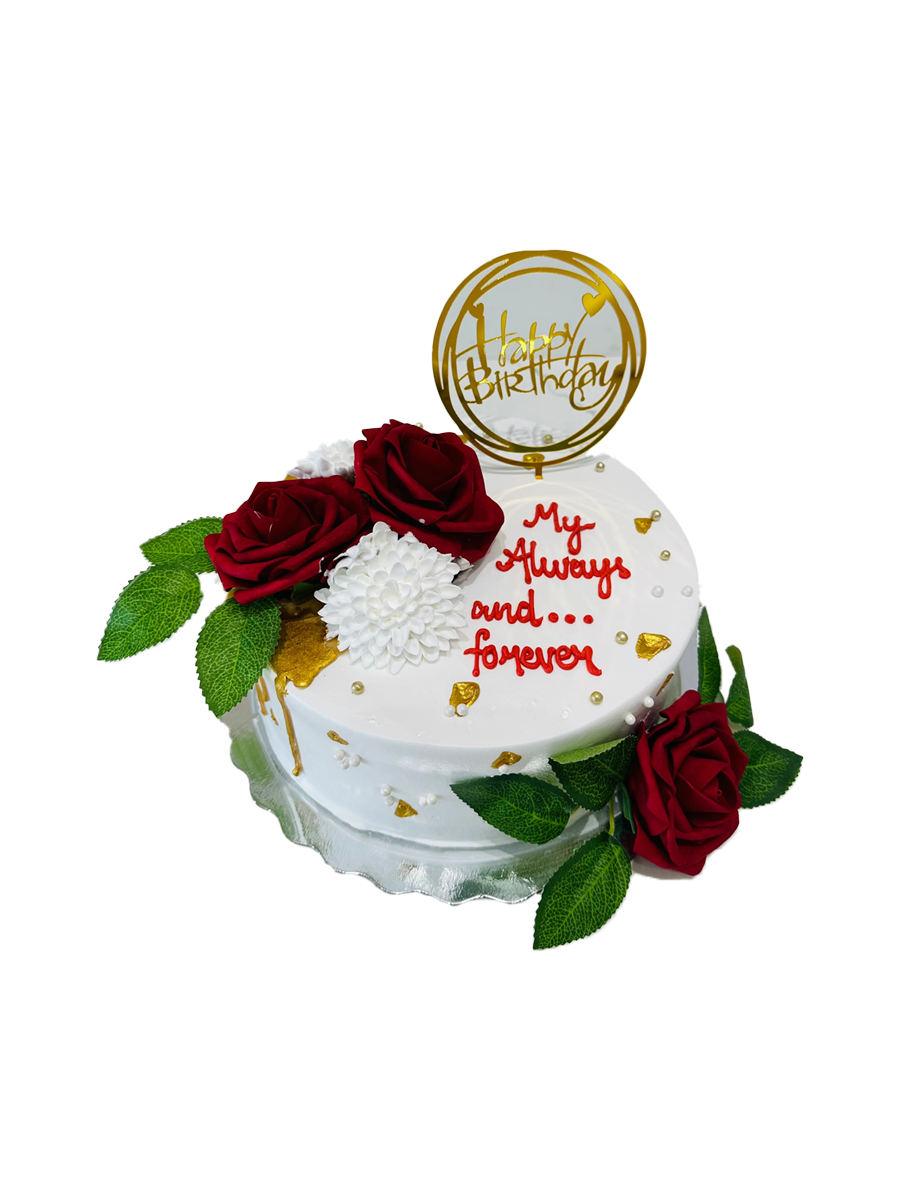 SHIVANI FLORAL CAKE