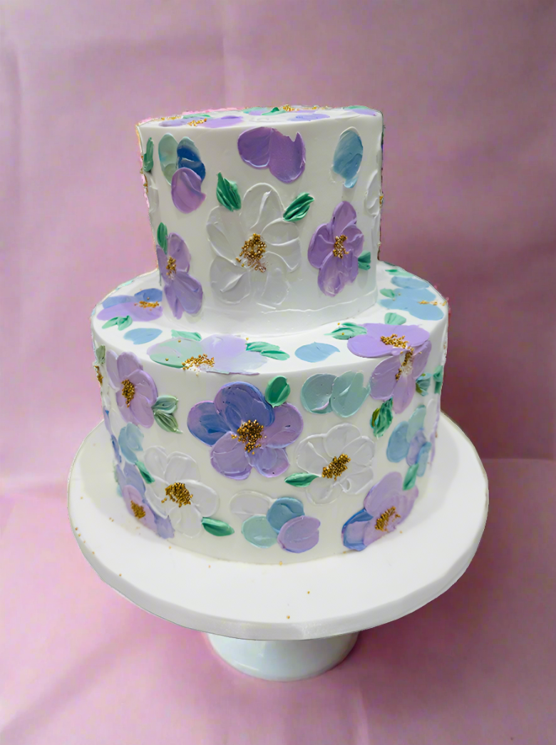 Shreya Floral Tiered Cake