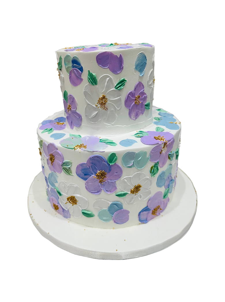 Shreya Floral Tiered Cake