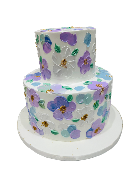 Shreya Floral Tiered Cake