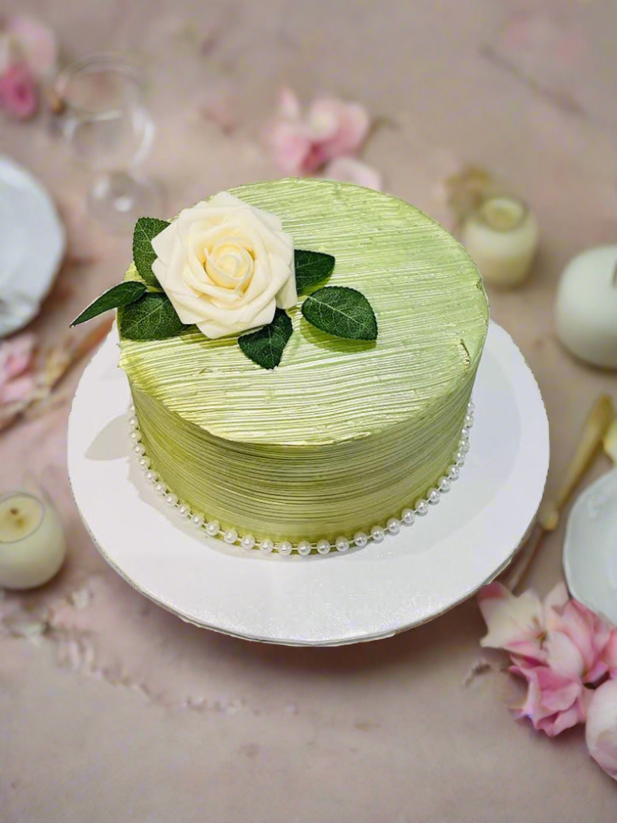 Sim Mint Green Birthday Cake