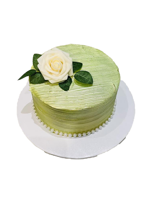 Sim Mint Green Birthday Cake