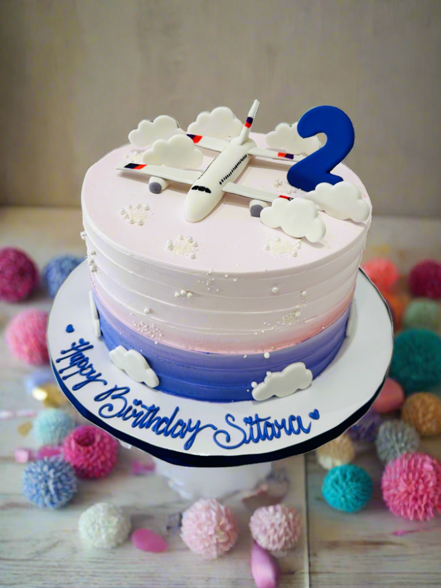 SITARA PLANE CREAM CAKE