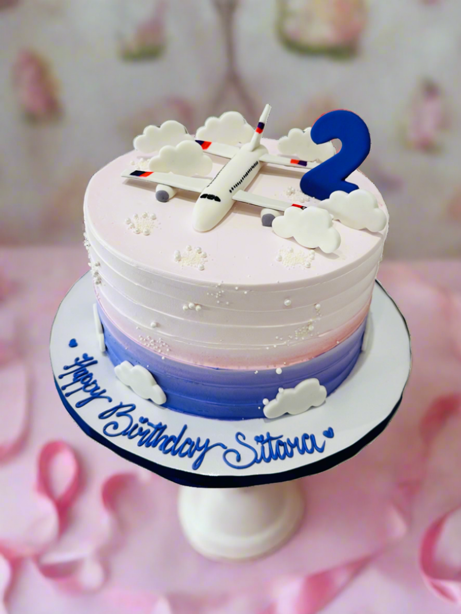SITARA PLANE CREAM CAKE