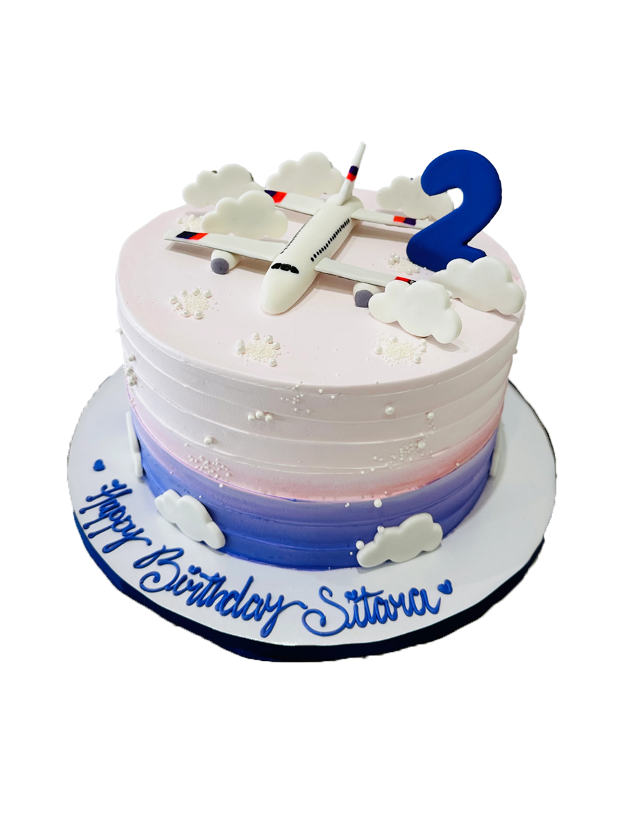 SITARA PLANE CREAM CAKE