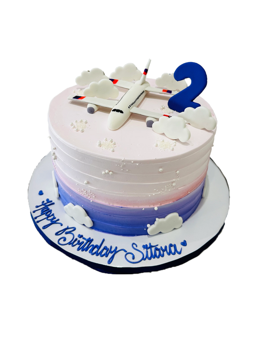 SITARA PLANE CREAM CAKE