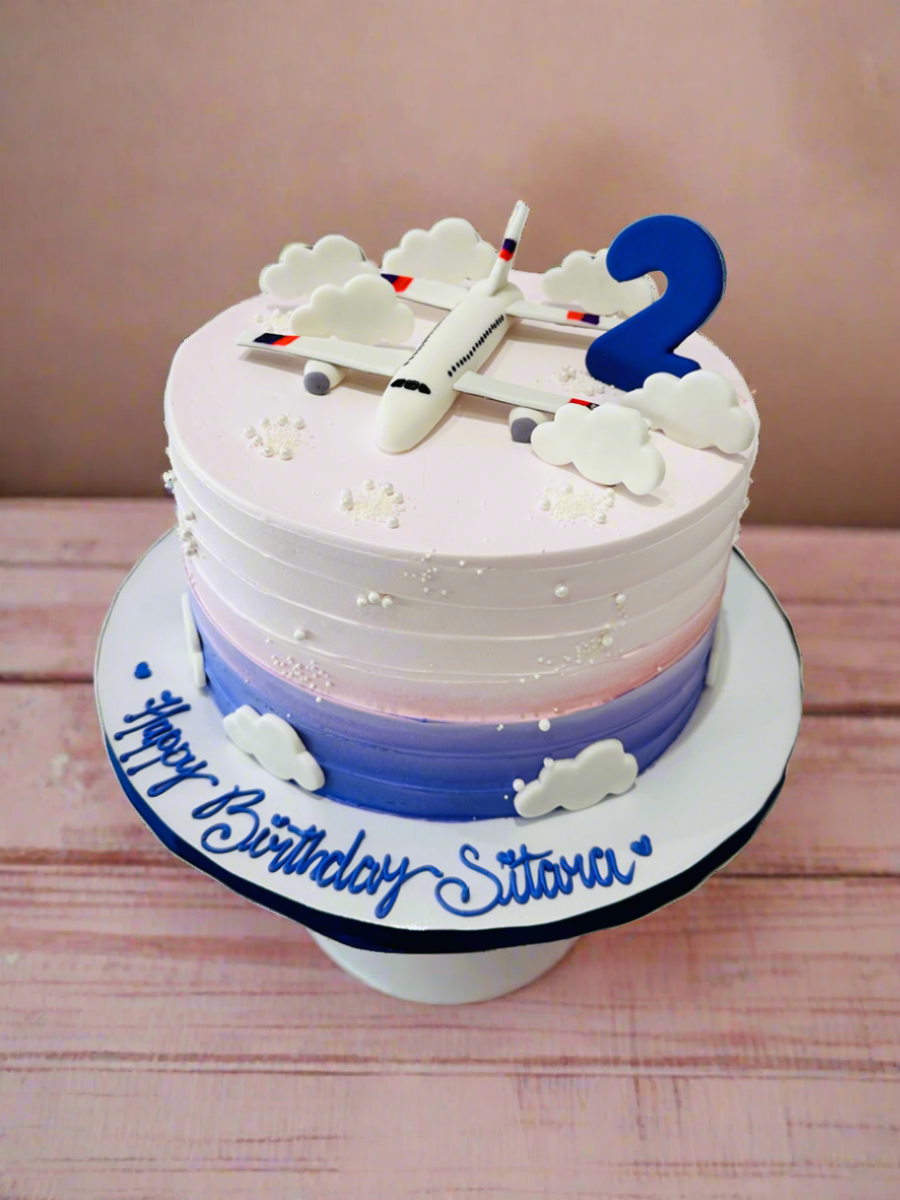 SITARA PLANE CREAM CAKE