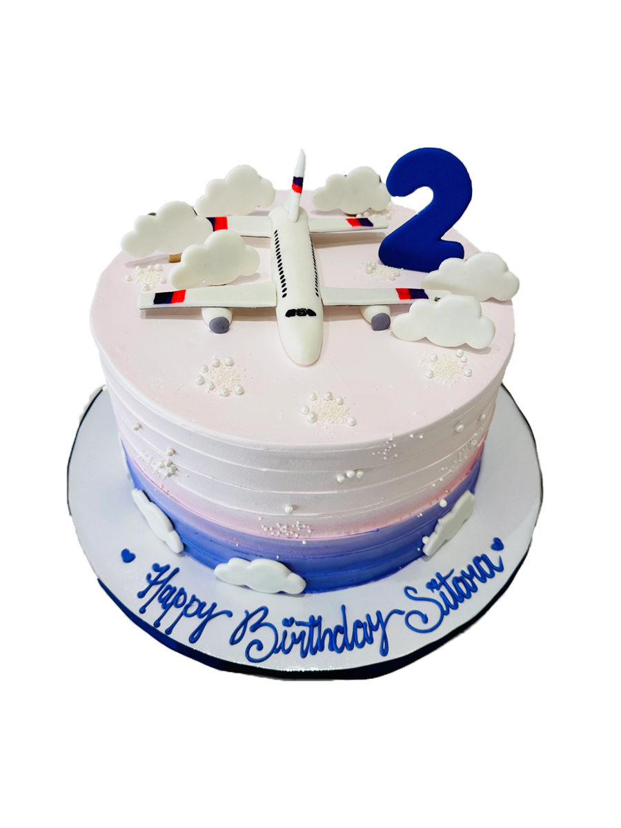 SITARA PLANE CREAM CAKE