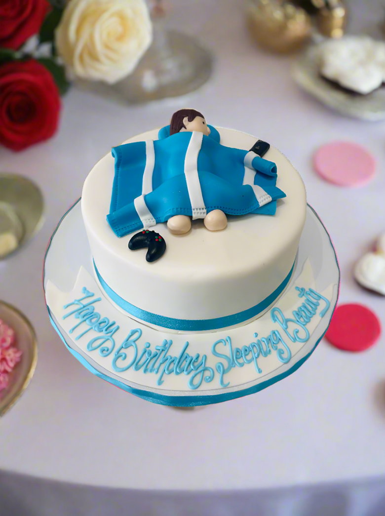 Sleeping Beauty Fondant Cake