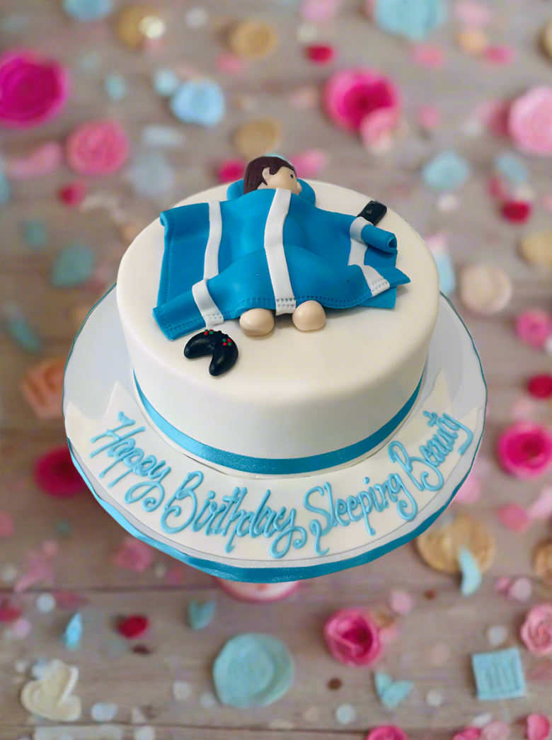 Sleeping Beauty Fondant Cake