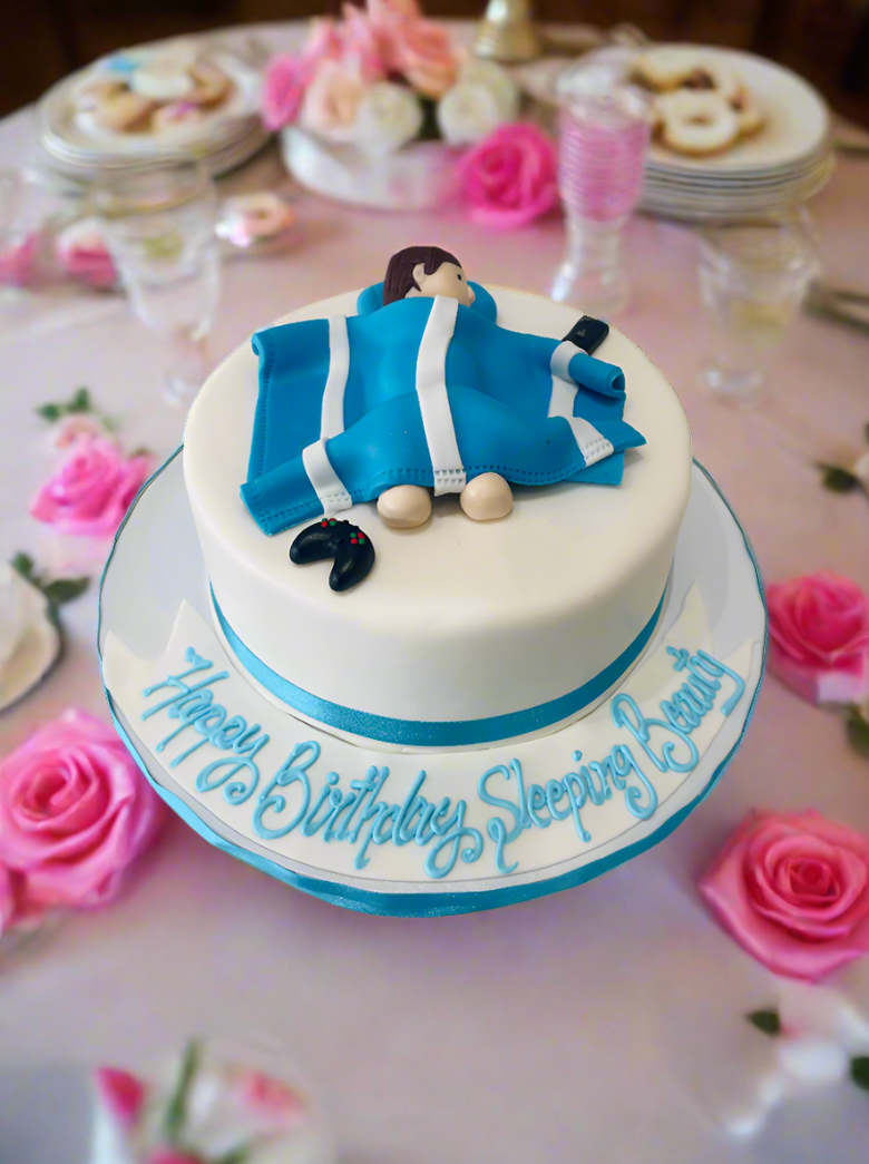 Sleeping Beauty Fondant Cake