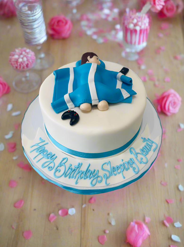 Sleeping Beauty Fondant Cake