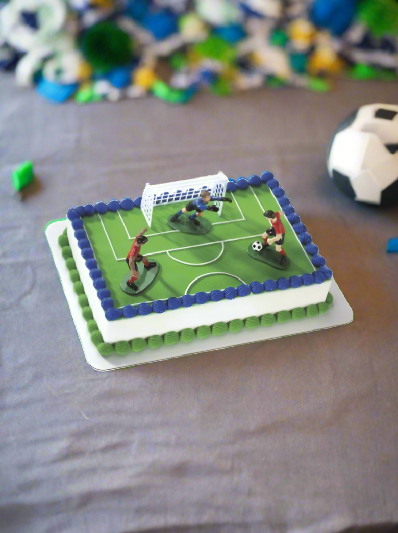 Soccer Theme Cake