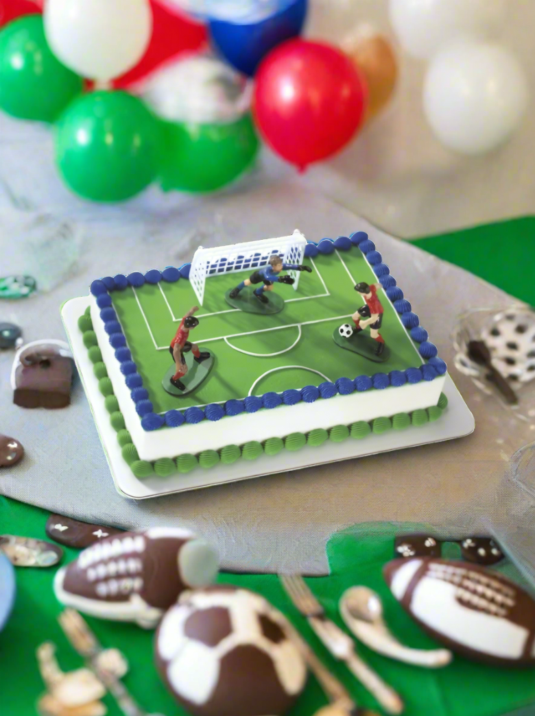 Soccer Theme Cake