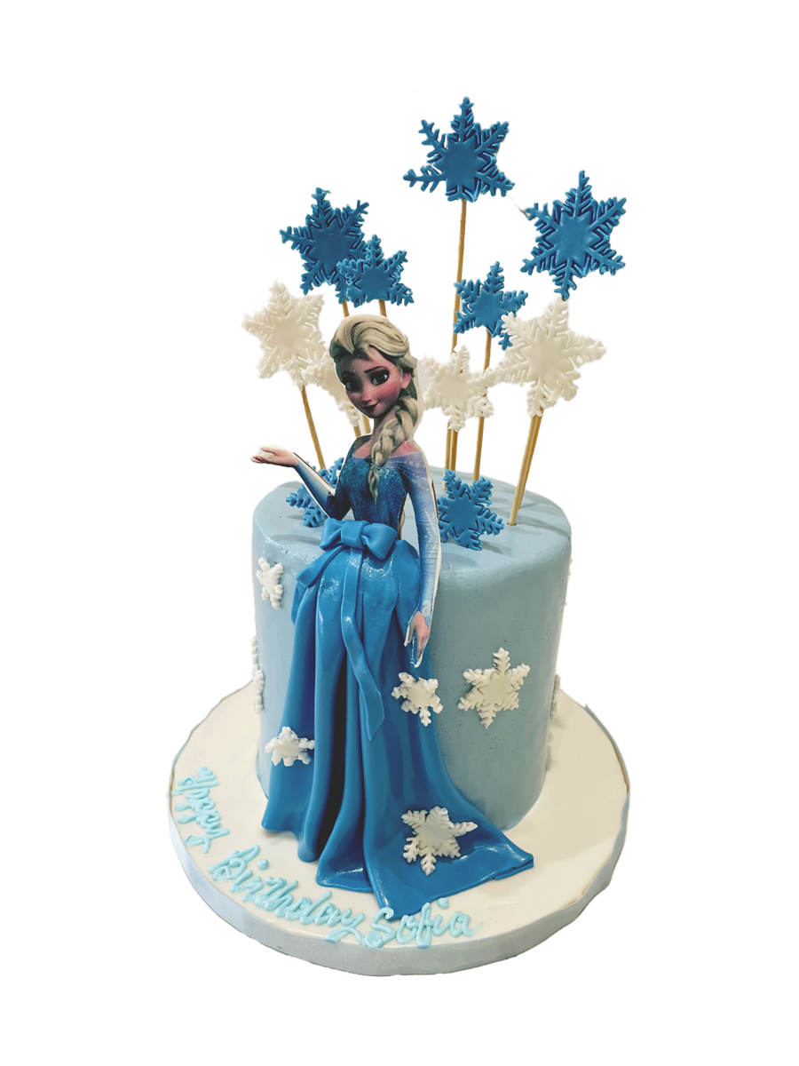 Sofia Frozen Fondant Cake