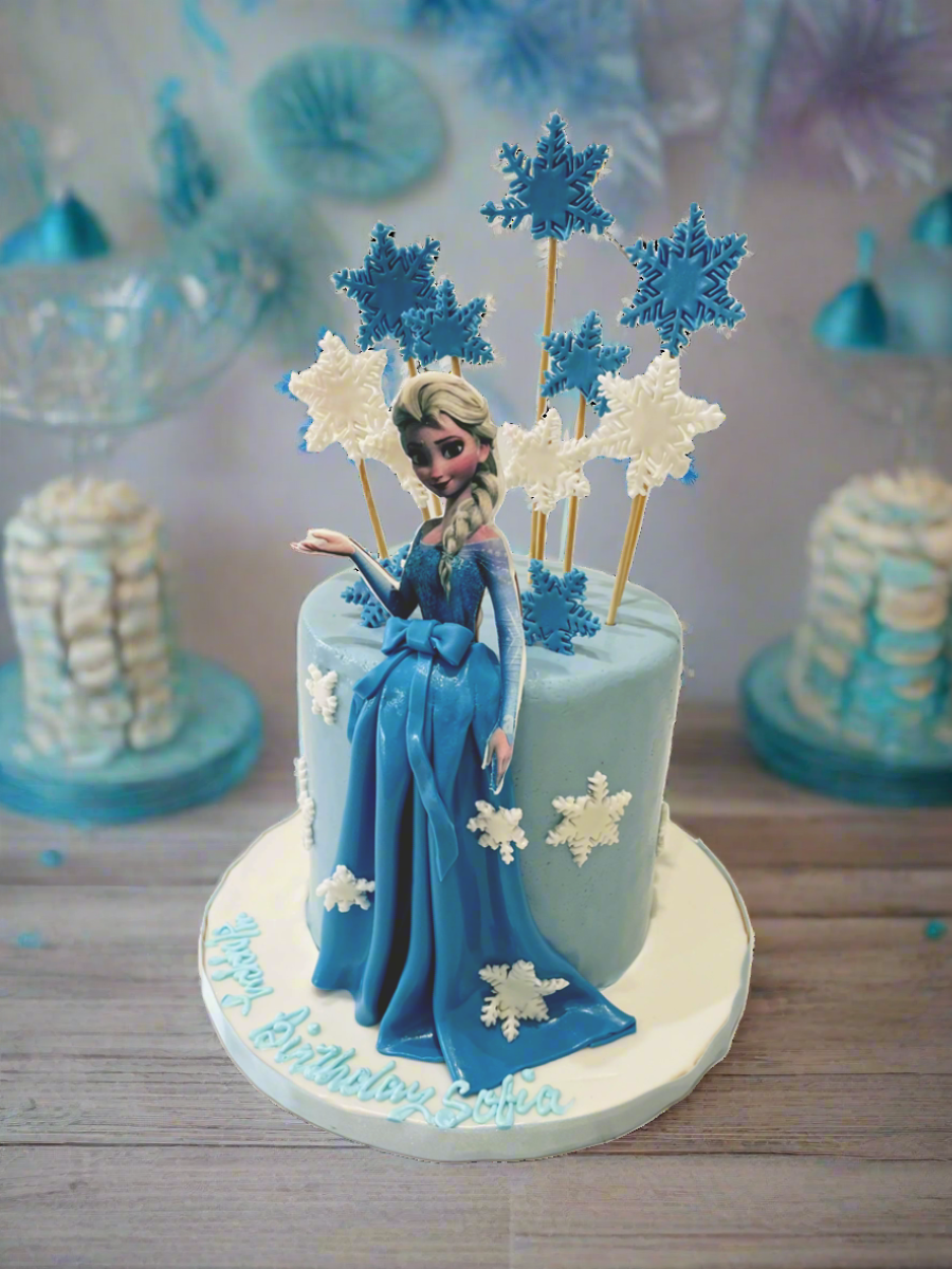 Sofia Frozen Fondant Cake