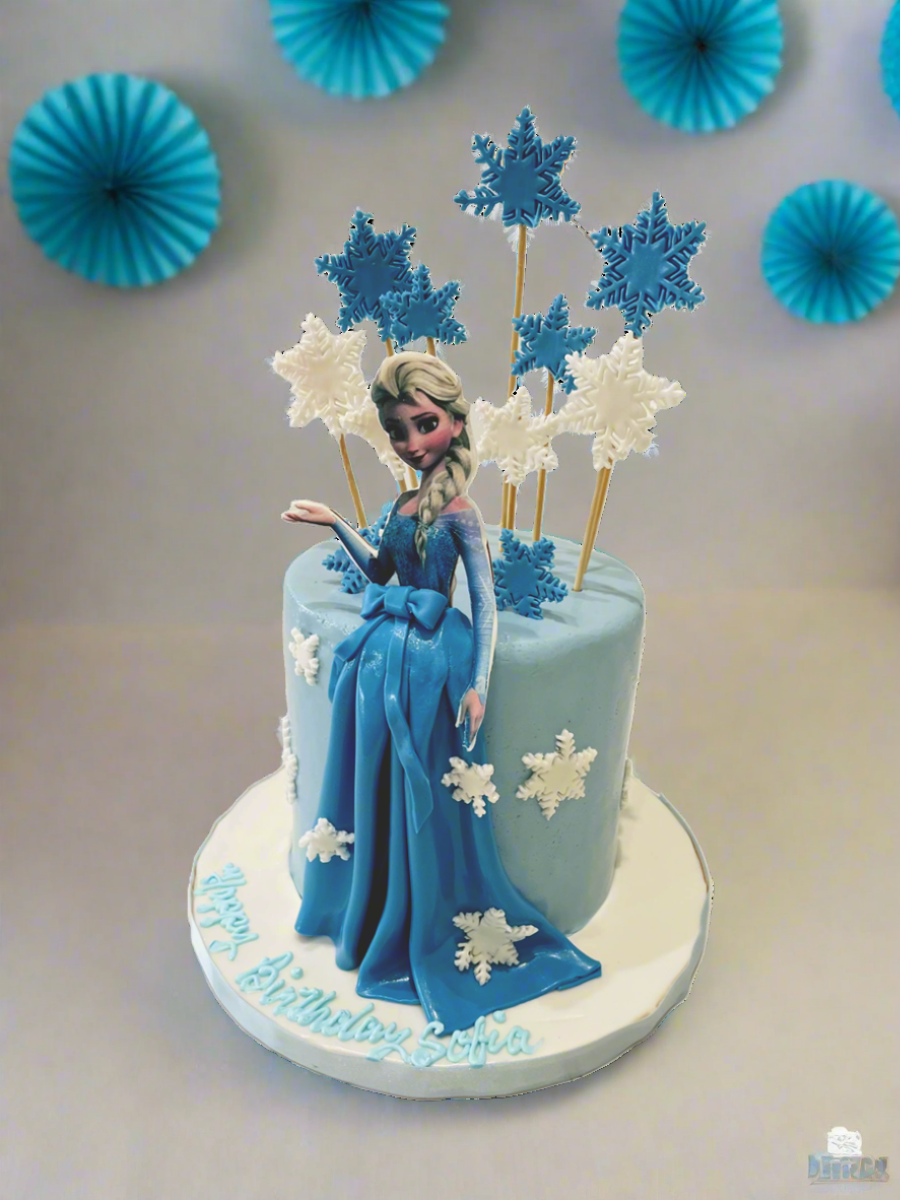 Sofia Frozen Fondant Cake