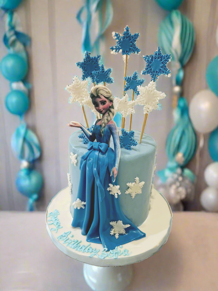 Sofia Frozen Fondant Cake