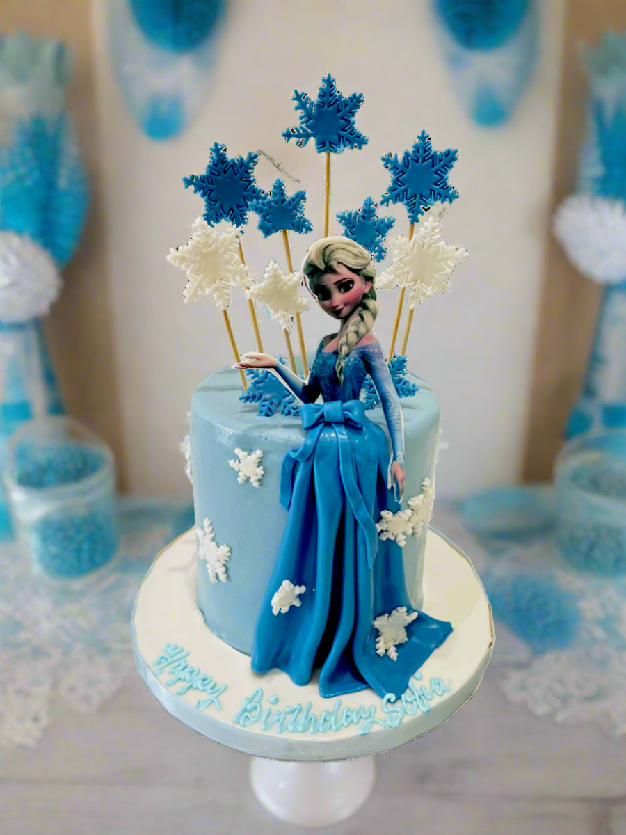 Sofia Frozen Fondant Cake