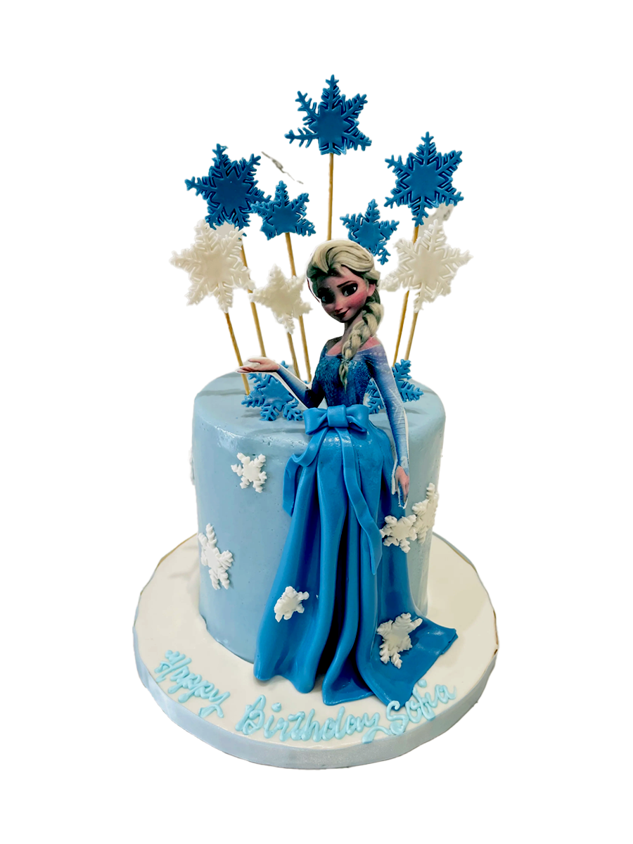 Sofia Frozen Fondant Cake