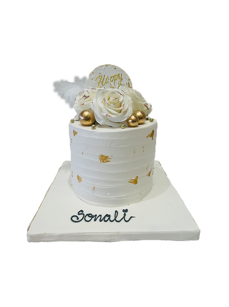 Sonali Ivory Cream Cake