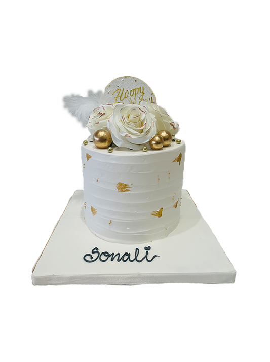 Sonali Ivory Cream Cake