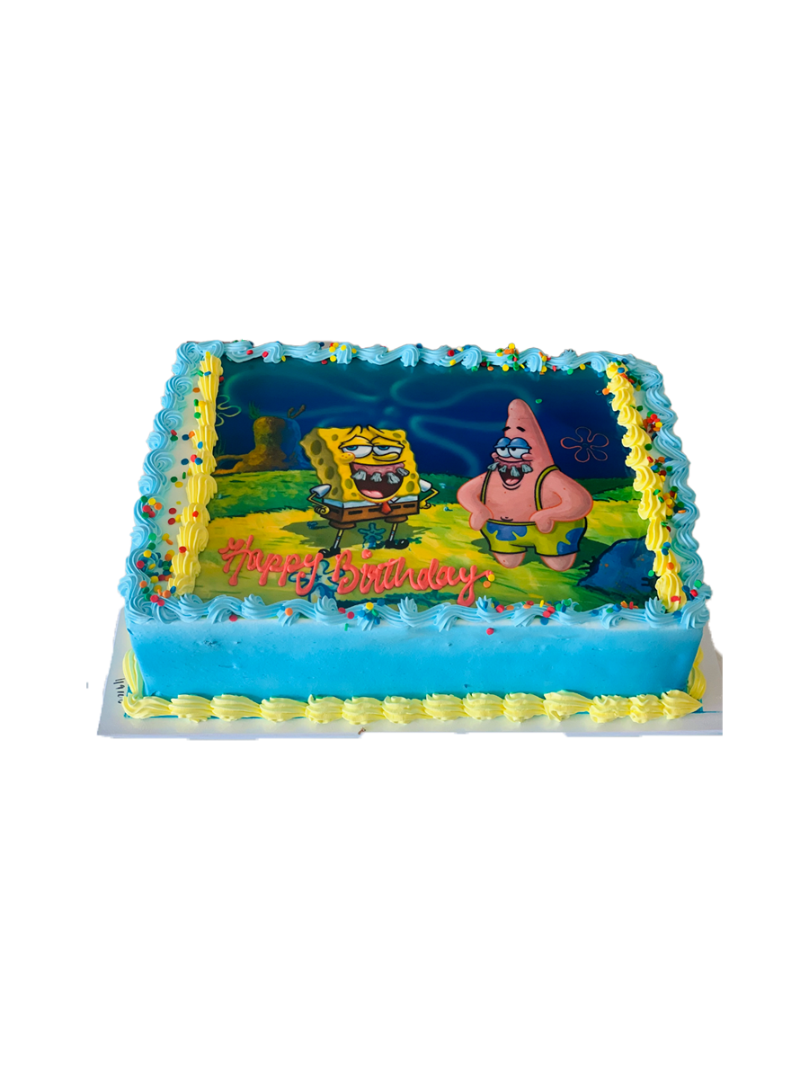 Spongebob Photo Cake