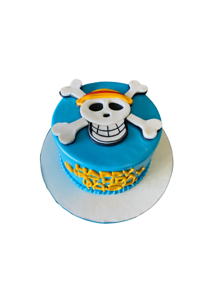 Pirate Fondant Cake