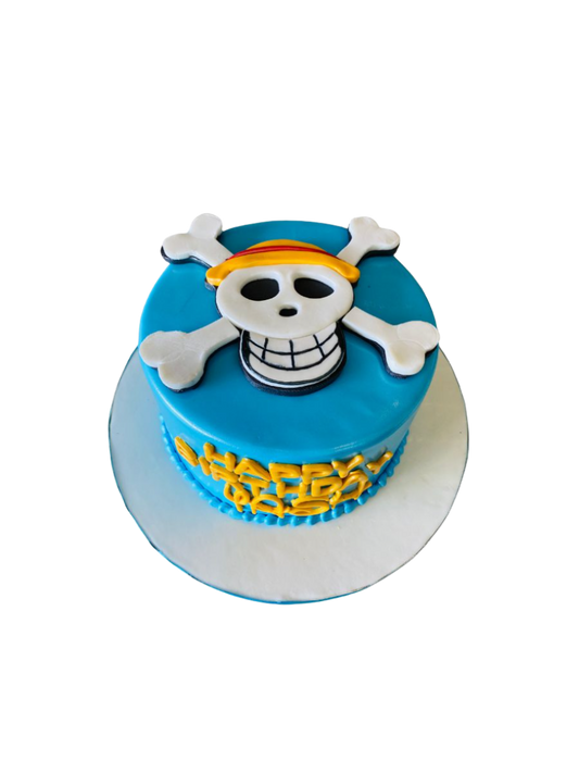 Pirate Fondant Cake