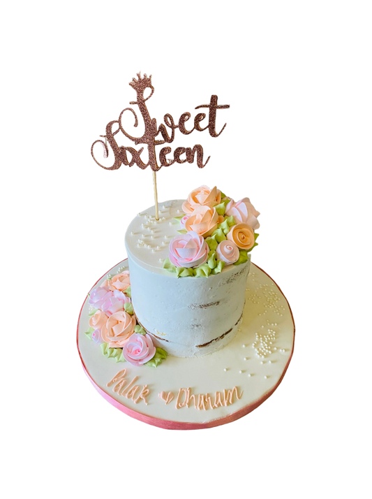Akriti Sweet Sixteen Birthday Cake