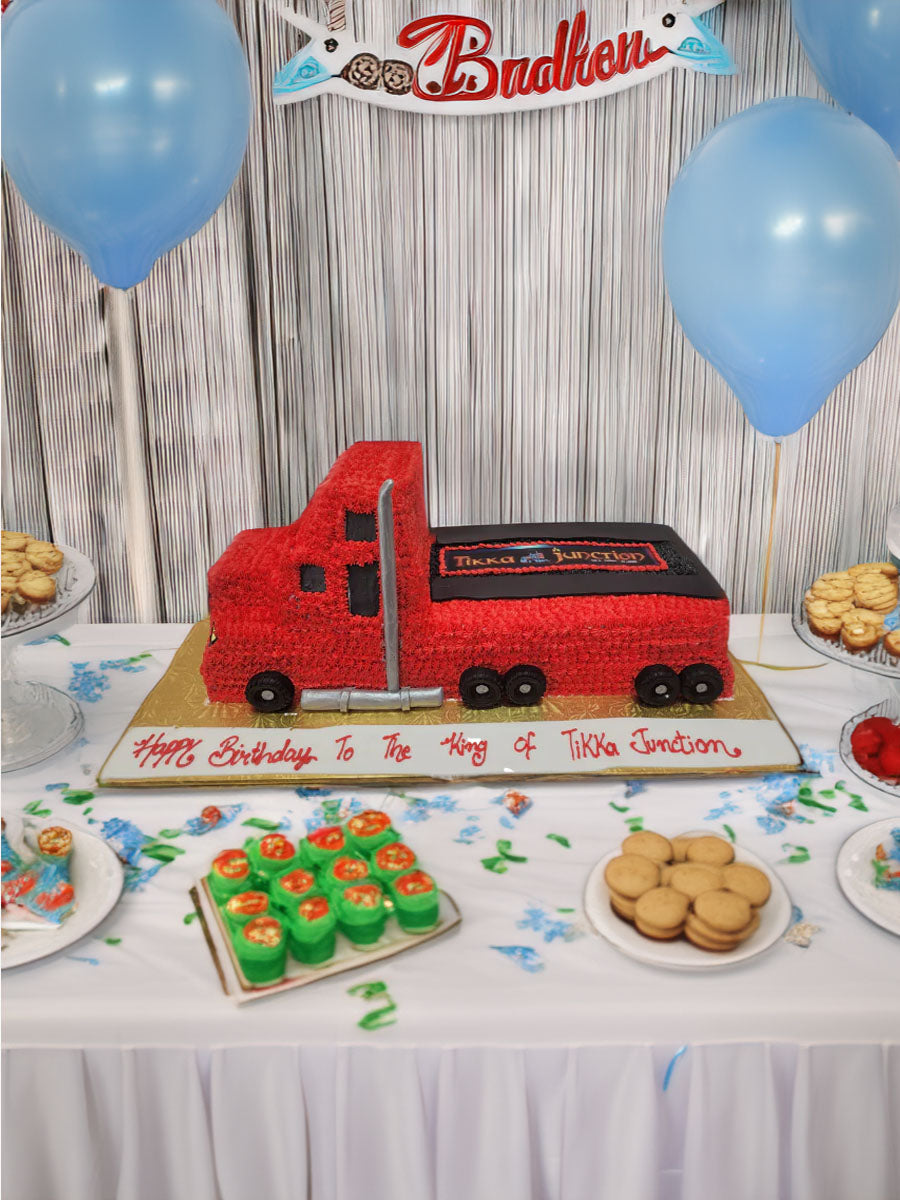 Truck Molded Cream Cake