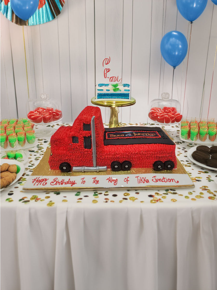 Truck Molded Cream Cake