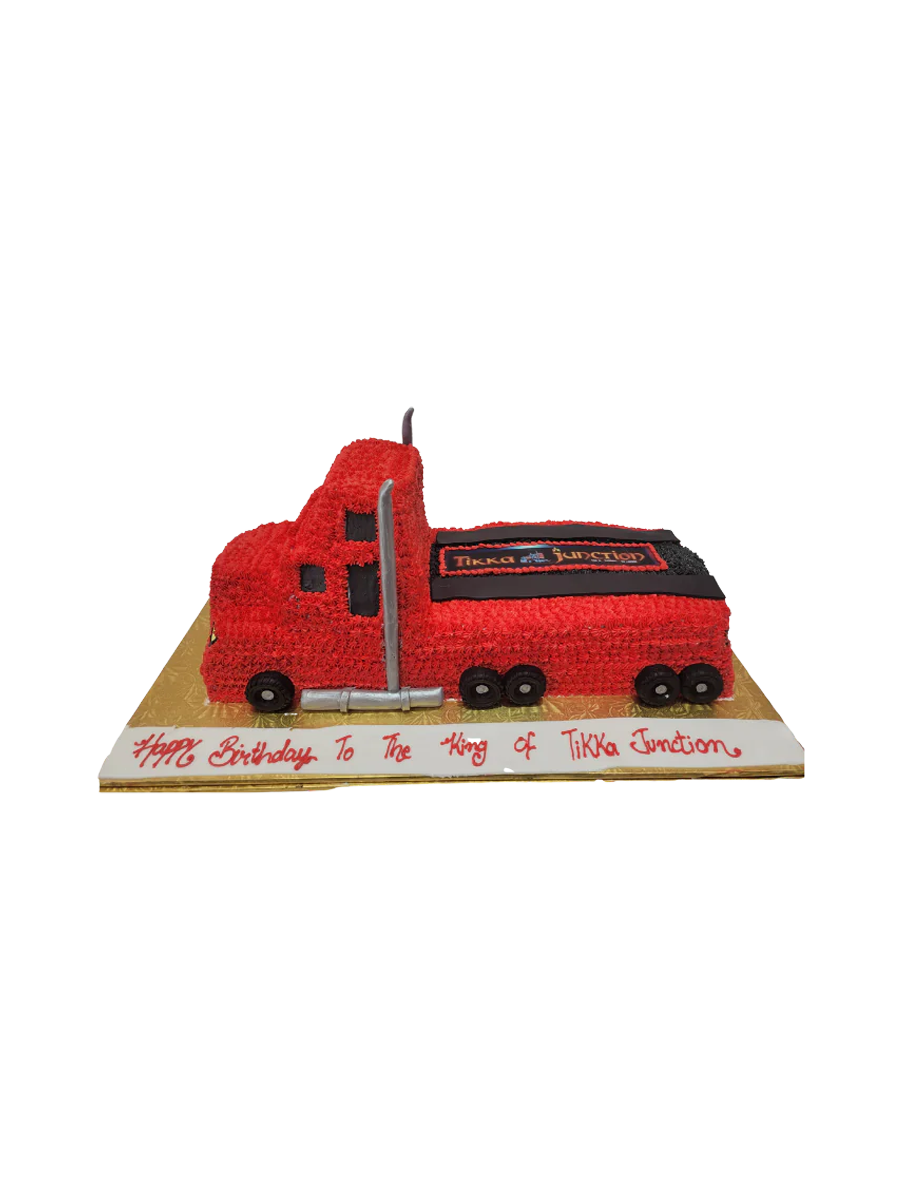 Truck Molded Cream Cake