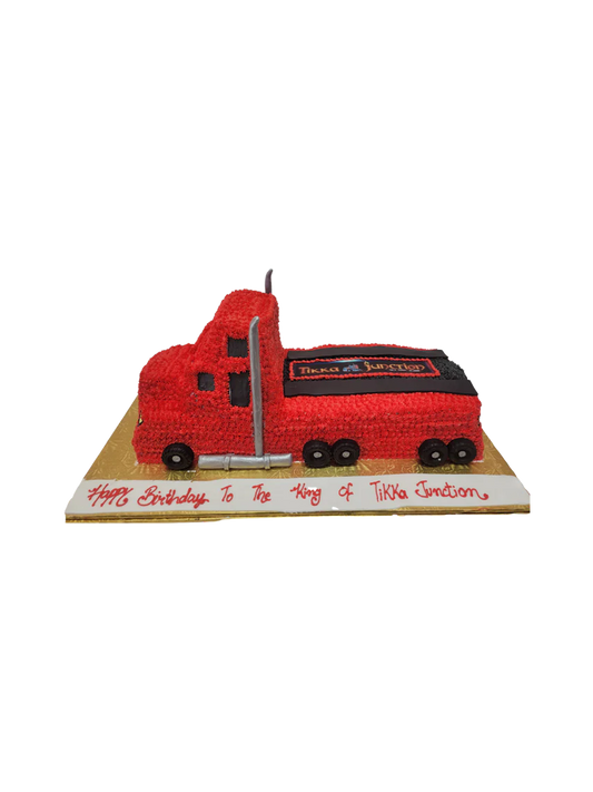 Truck Molded Cream Cake