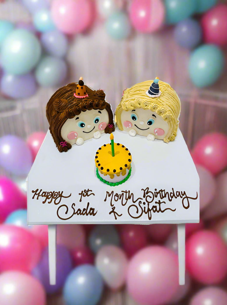 Twin Archs Birthday Cake