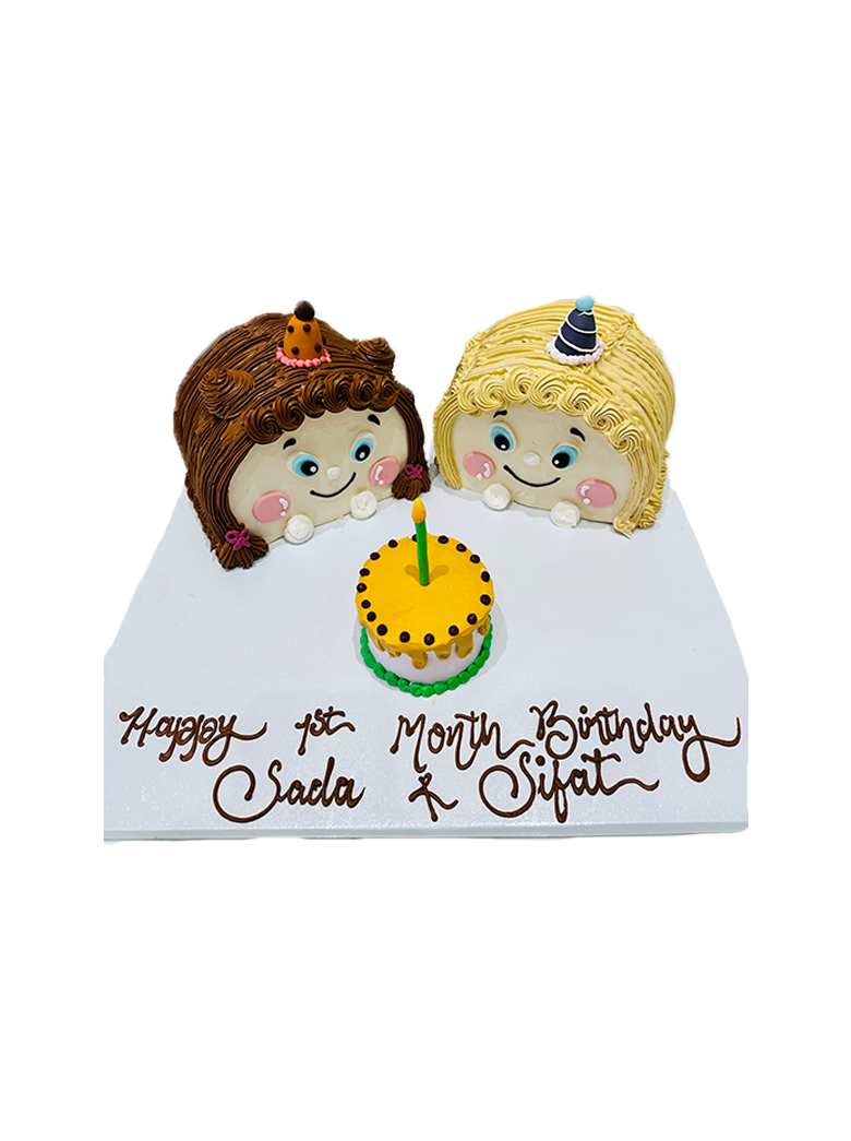 Twin Archs Birthday Cake