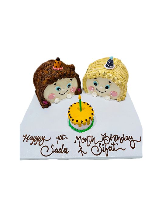 Twin Archs Birthday Cake