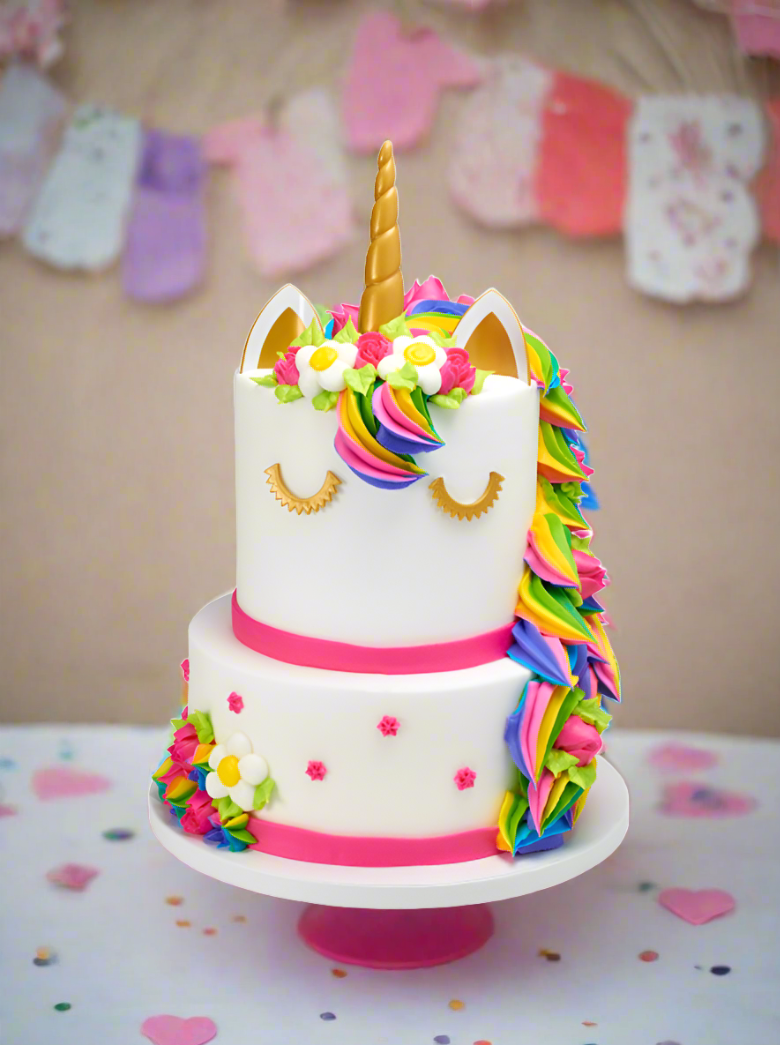 Unicorn Tiered Cake