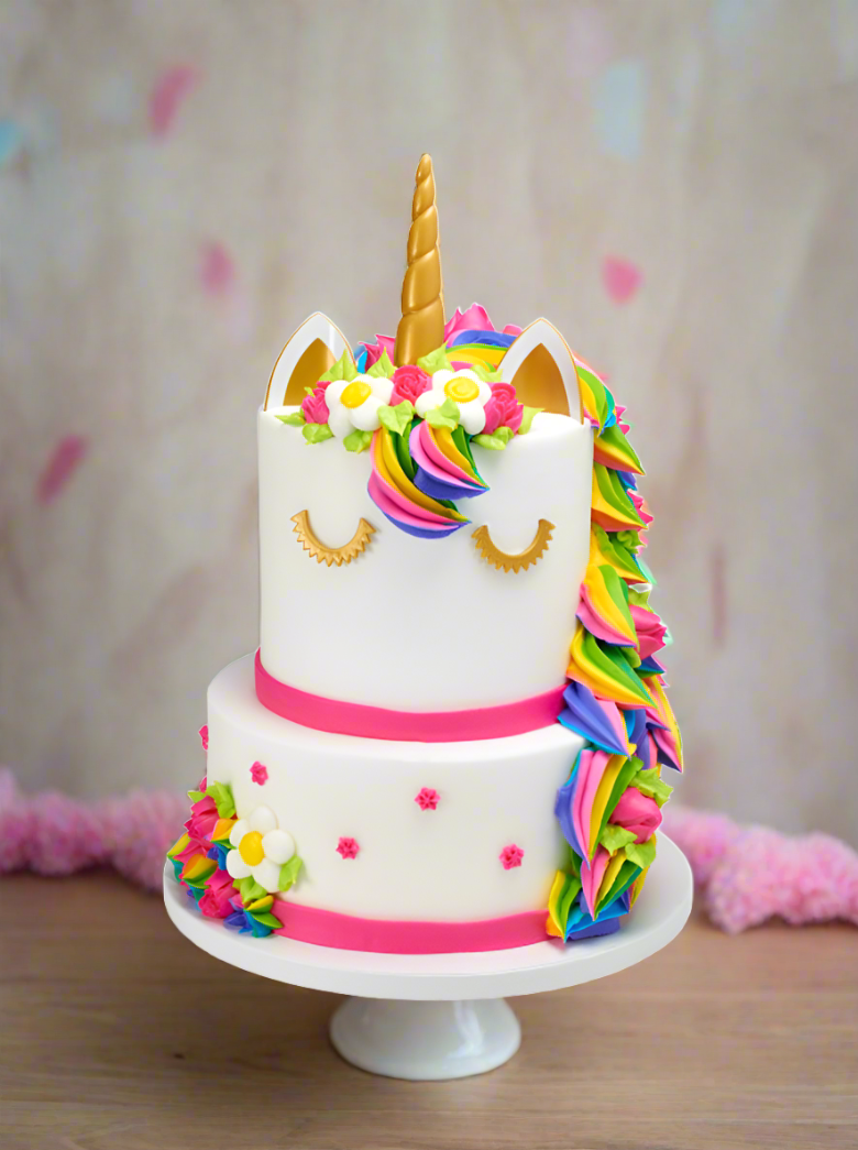 Unicorn Tiered Cake