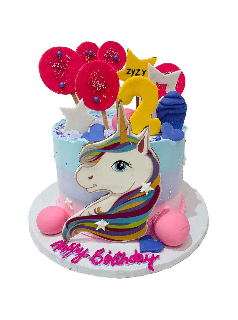 Unicorn Fantasy Cream Cake