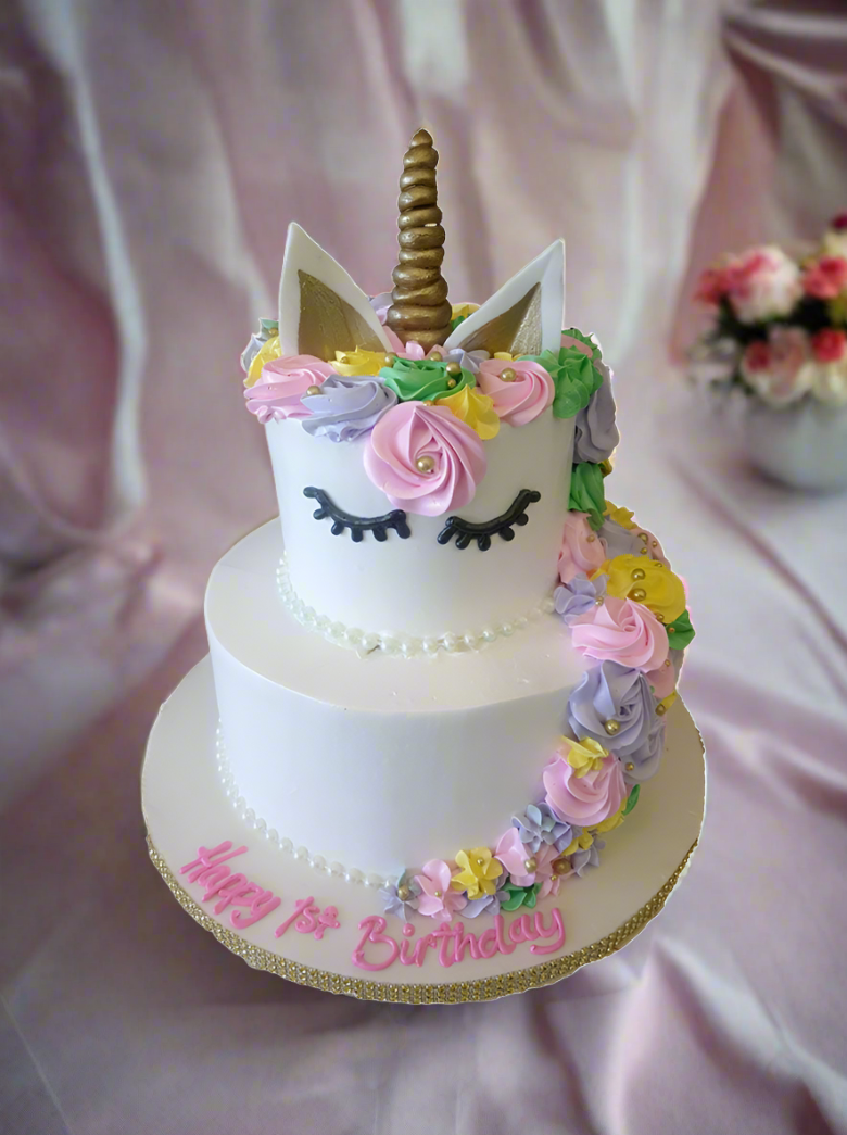Unicorn Tiered Cake