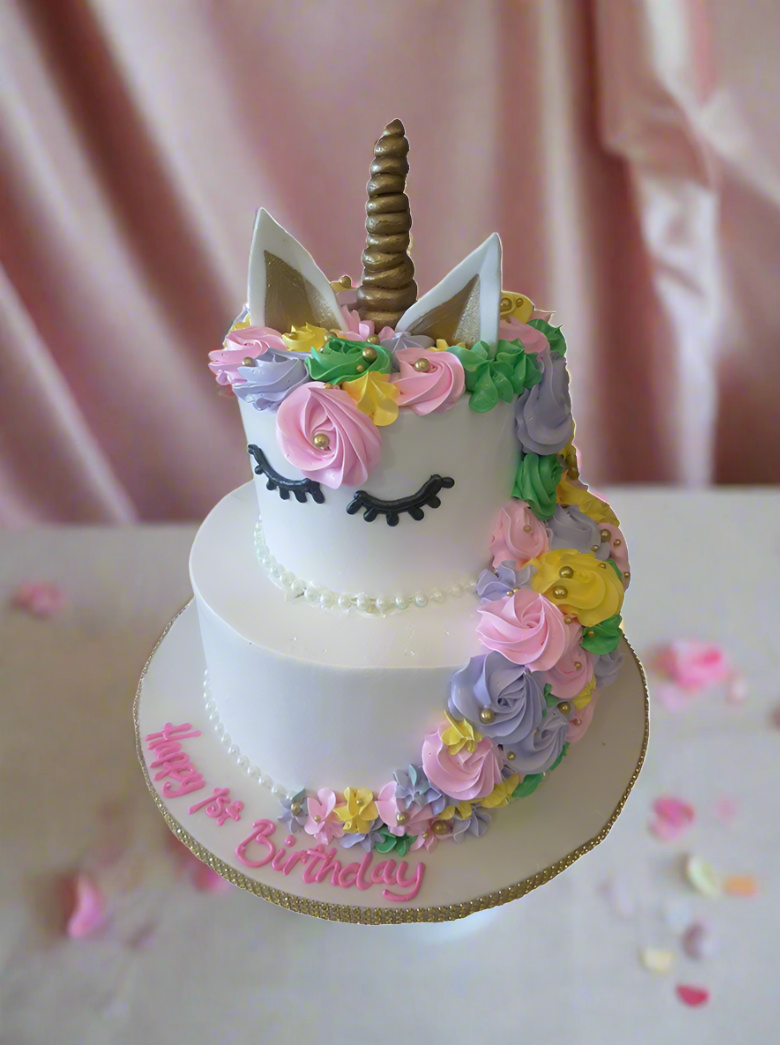 Unicorn Tiered Cake