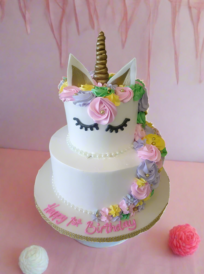 Unicorn Tiered Cake