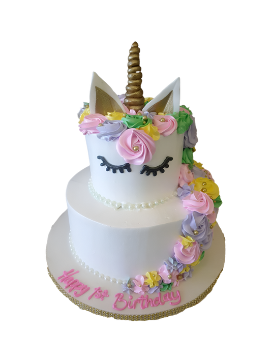 Unicorn Tiered Cake