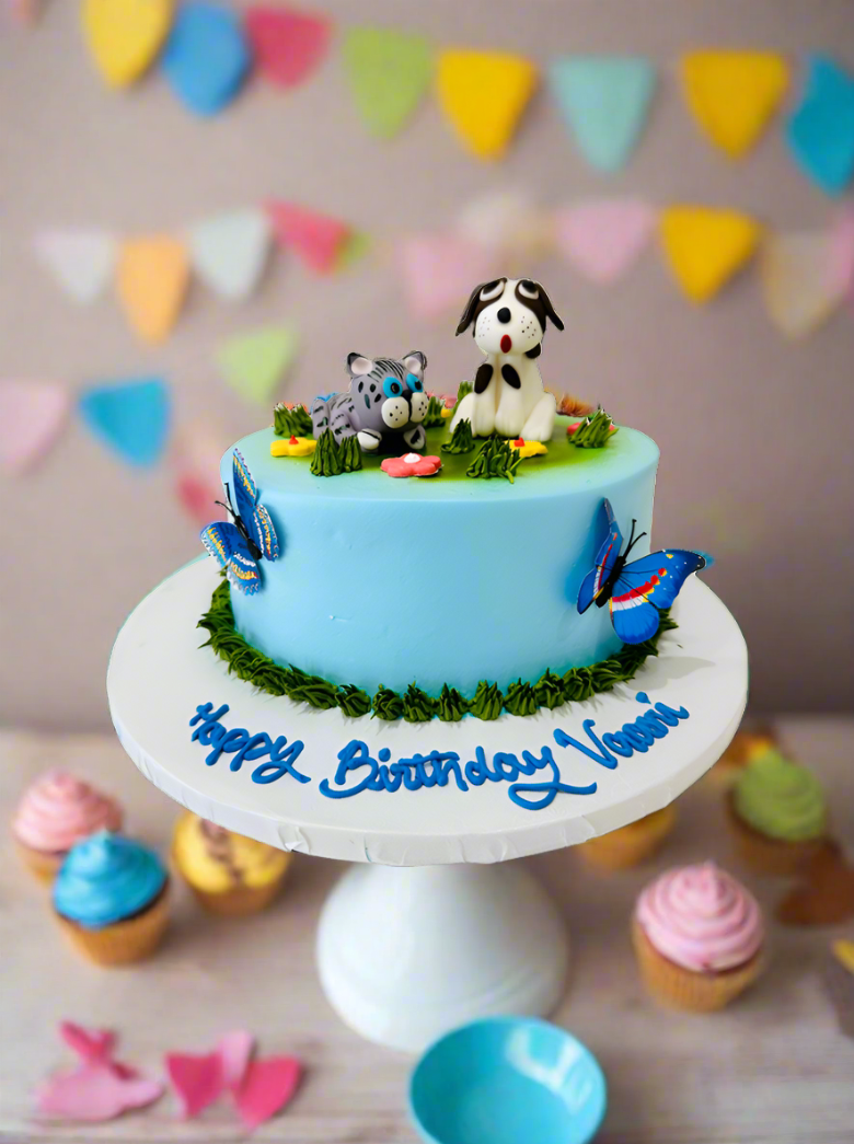 Vaani Cream Birthday Cake