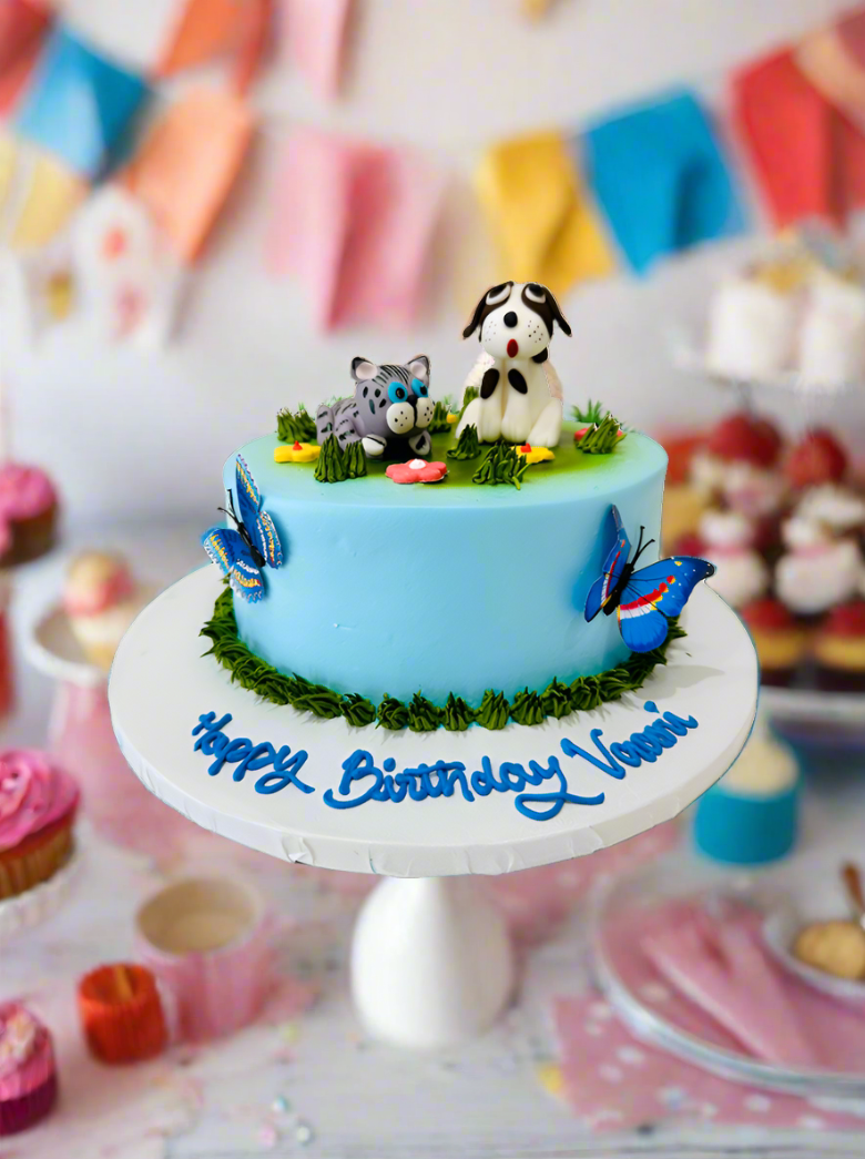 Vaani Cream Birthday Cake