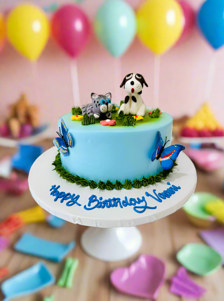 Vaani Cream Birthday Cake