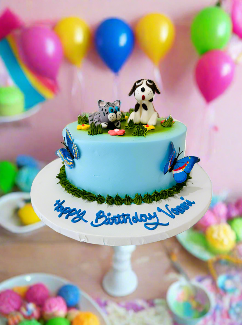 Vaani Cream Birthday Cake