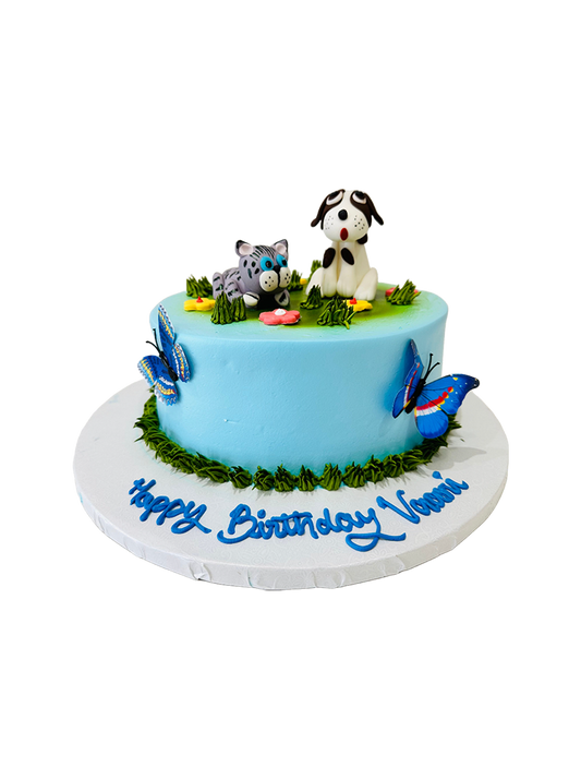 Vaani Cream Birthday Cake