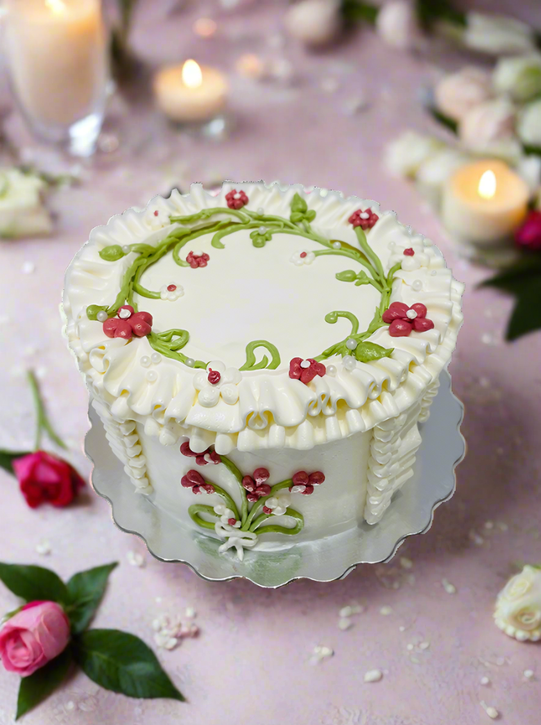 Vintage Frill Cake